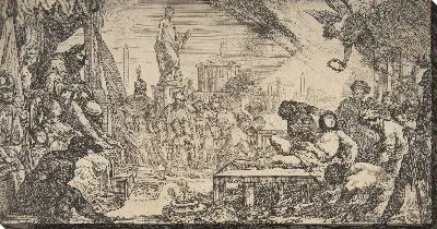 Картина Мученичество святого Лаврентия