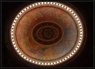 Плафон Муниципального театра Рио-де-Жанейро