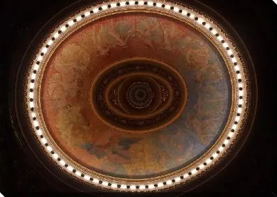 Плафон Муниципального театра Рио-де-Жанейро