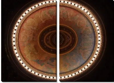 Плафон Муниципального театра Рио-де-Жанейро