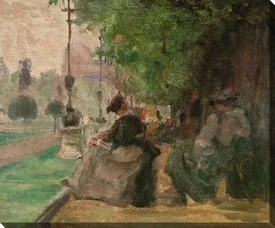 Картина Люксембургские сады