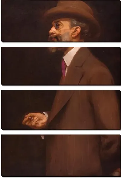 Картина Портрет искусствоведа Луиса Гонзага Дуке Эстрада