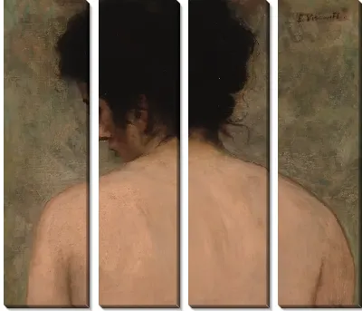 Задняя часть женщины