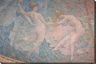 Картина Танец Часов - Деталь