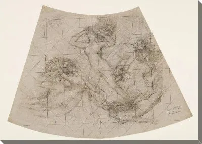 Картина Танец Часов №4