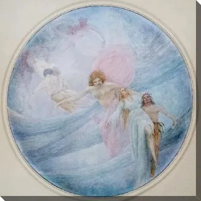 Картина Картина губернаторского домика на высшем уровне