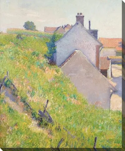 Картина Освещенный солнцем склон