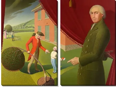 Картина Басня Парсонса Уимса