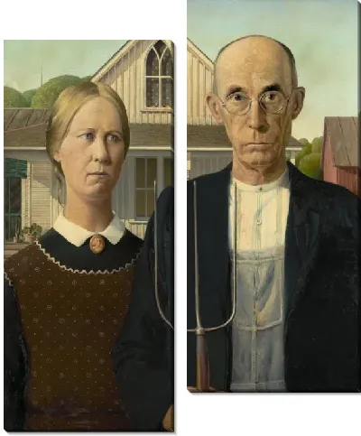 Картина американская готика