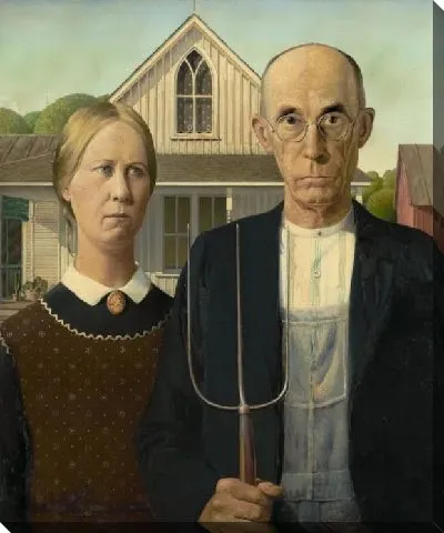 Картина американская готика