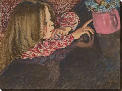 Картина Маленькая Хелен с вазой