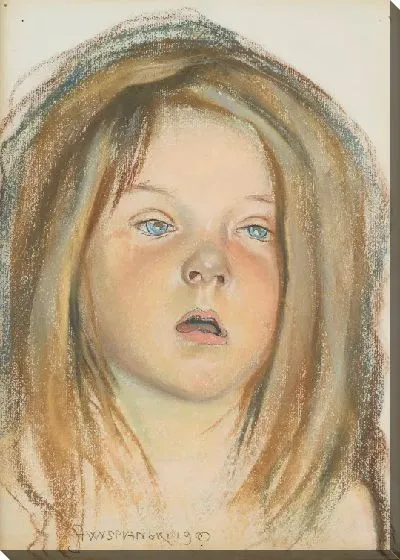 Картина Голова маленькой Елены