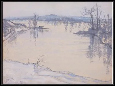 Река Висла, недалеко от Кракова