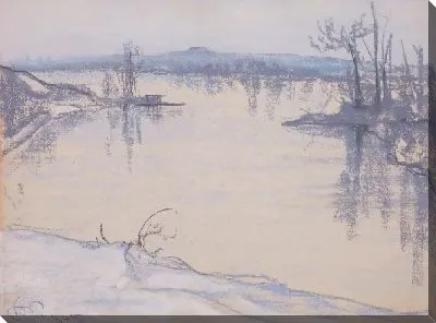 Река Висла, недалеко от Кракова