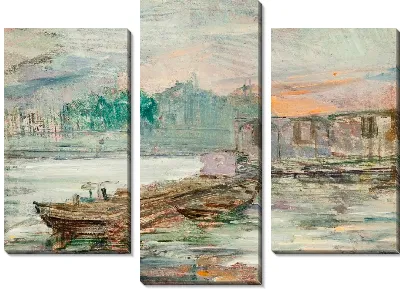 Баржи на Сене