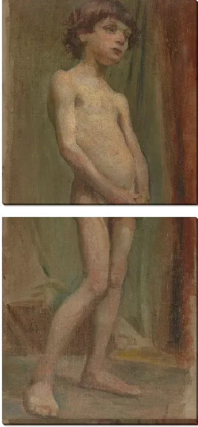 Картина Мальчик, ню