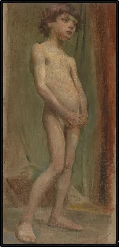 Картина Мальчик, ню