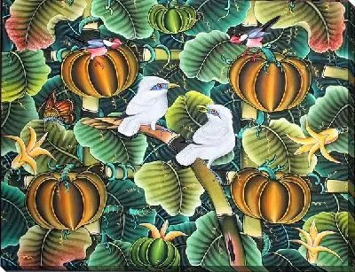 Картина маслом Птицы (Birds) №4