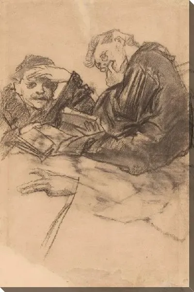 Картина Двойной портрет Юзефа Мехоффера