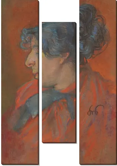 Картина Парижский - портретный этюд