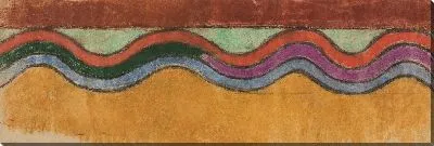 Картина Волны. Эскиз росписи в францисканской церкви в Кракове