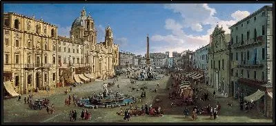 Картина Пьяцца Навона, Рим