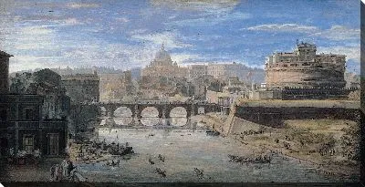 Картина Вид на Тор ди Нона