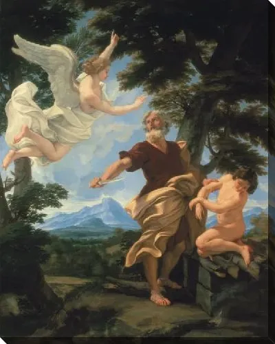 Картина Жертва Авраама Исаака