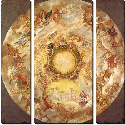 Святой Агнессы приняты на небеса