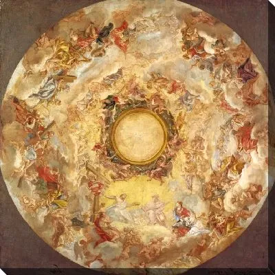 Святой Агнессы приняты на небеса