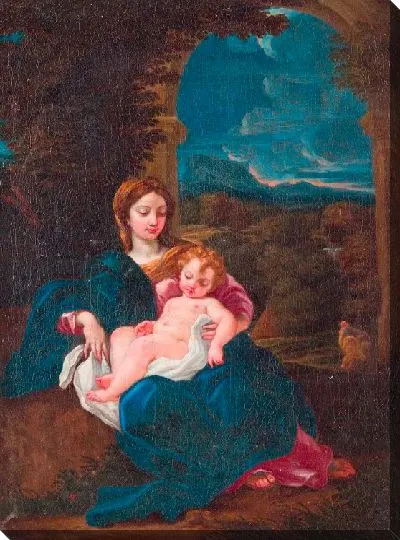 Картина Отдых на пути в Египет