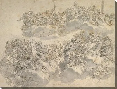 Пророки, Патриархи, Святые и ангелы-музыканты во славе