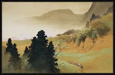 Горная деревня весной