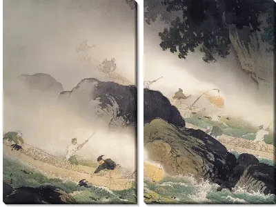 Картина Баклан Рыбалка