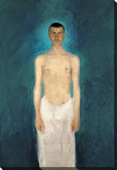 Картина Полуобнаженный автопортрет