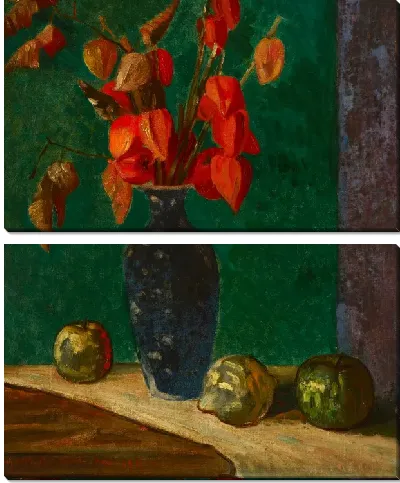 Картина Натюрморт, зимняя вишня