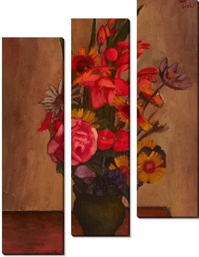 Картина Натюрморт, Ваза с цветами
