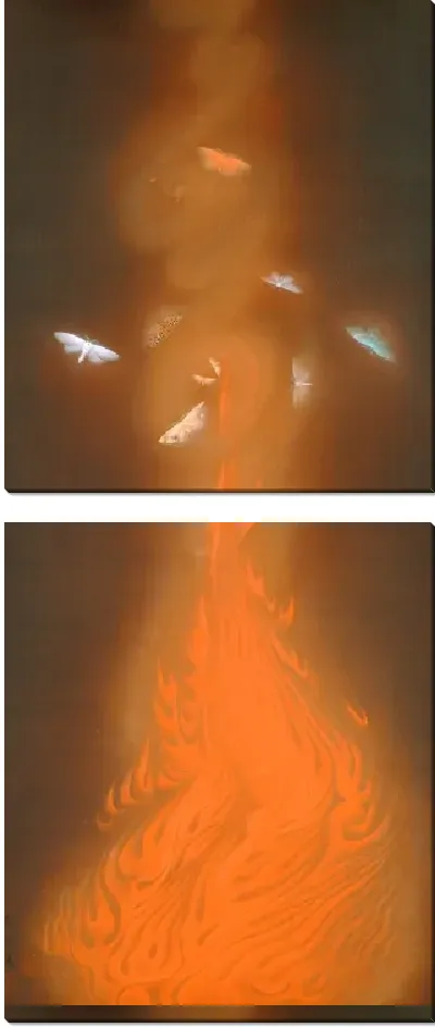 Картина Танцы в огне (важные культурные ценности)