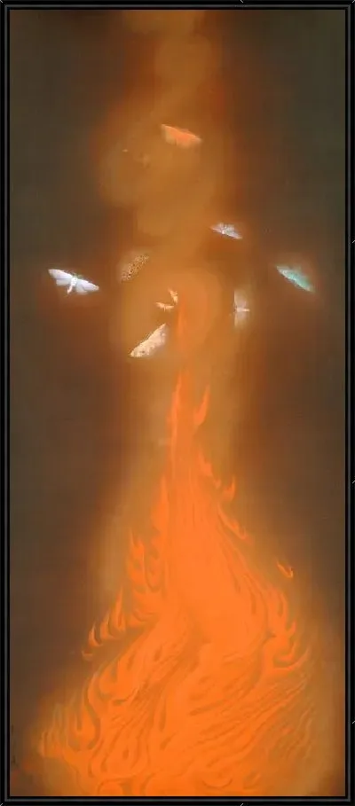 Картина Танцы в огне (важные культурные ценности)