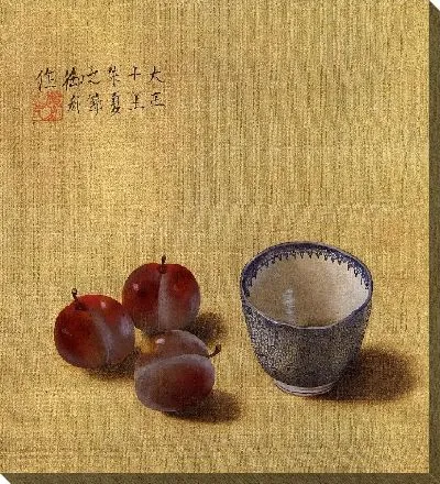 Чайница и фрукты