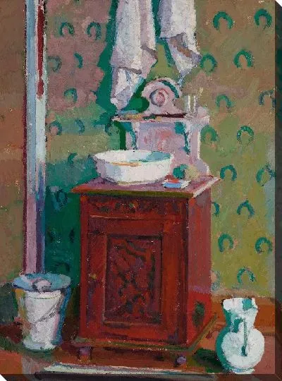 Картина Интерьер с умывальником