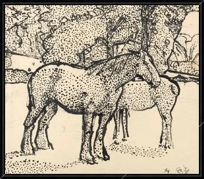 Две лошади №4