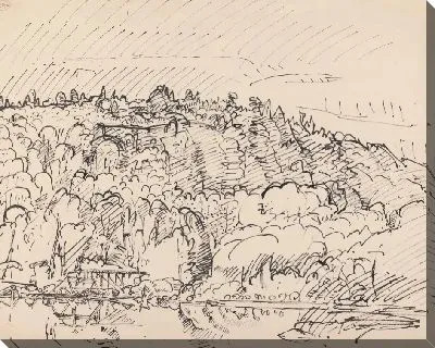 Картина Норвежский пейзаж