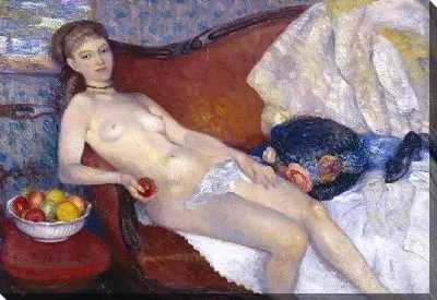 Картина Обнаженная с яблоком