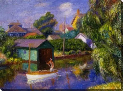 Картина Зеленый эллинг