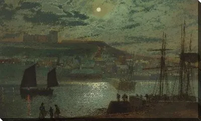 Картина Уитби Харбор