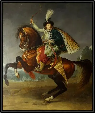 Конный портрет князя Бориса Юсупова