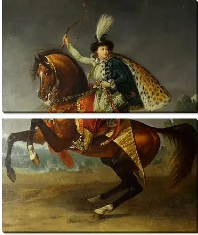Конный портрет князя Бориса Юсупова