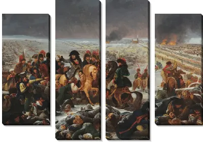 Картина Наполеон на поле битвы при Эйлау №2