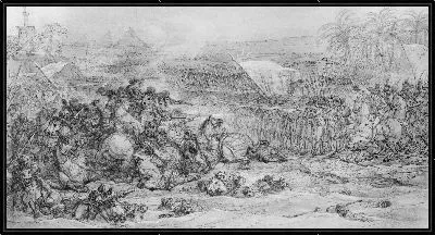 Картина Битва пирамид, 21 июля 1798 г.